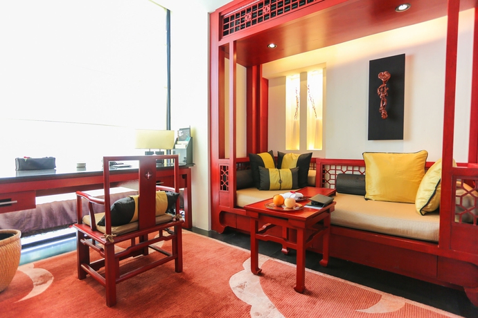 Imagen de los interiores del Hotel Banyan Tree Lijiang. Foto 18
