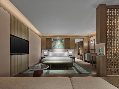 Imagen de la habitación del Hotel Banyan Tree Suzhou Shishan. Foto 10