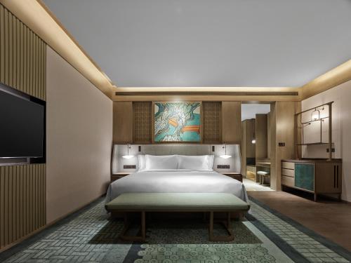 Imagen de la habitación del Hotel Banyan Tree Suzhou Shishan. Foto 14