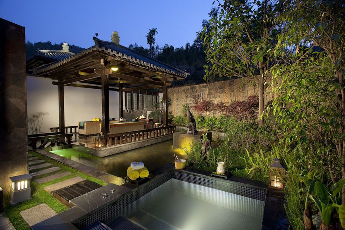 Imagen de los exteriores del Hotel Banyan Tree Tengchong. Foto 14