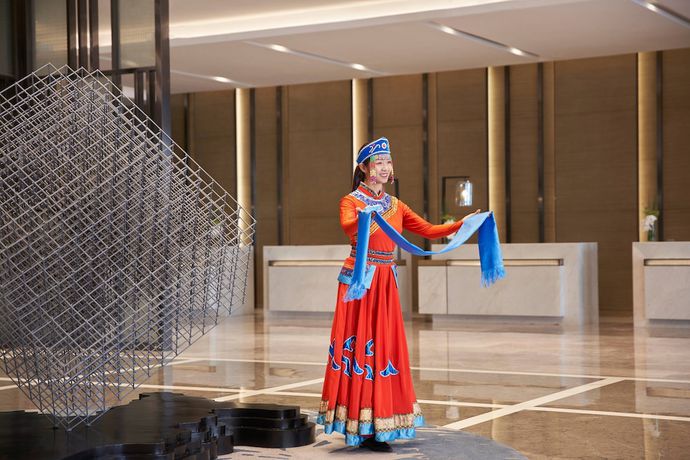 Imagen de los interiores del Hotel Baotou Marriott Hotel. Foto 17