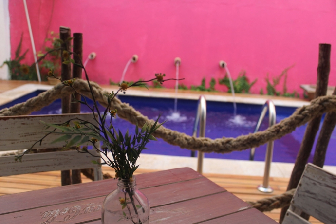 Imagen de la piscina del Hotel Barahona. Foto 16