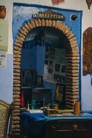 Imagen de los interiores del Hotel Barcelona, Chefchauen. Foto 19