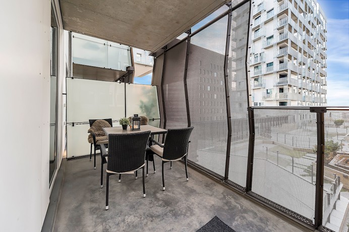 Imagen de la habitación del Hotel Barcode Apartments. Foto 5