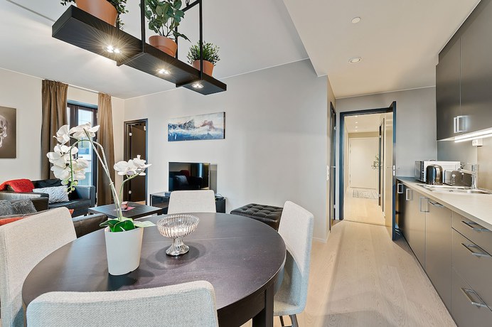 Imagen de la habitación del Hotel Barcode Apartments. Foto 6