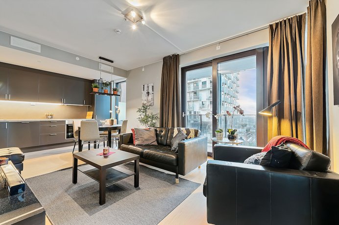 Imagen de la habitación del Hotel Barcode Apartments. Foto 9