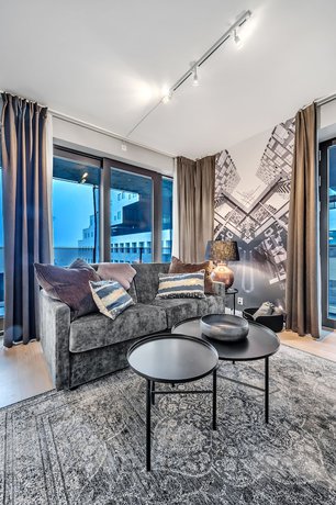 Imagen de la habitación del Hotel Barcode Apartments. Foto 10