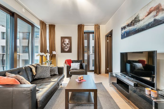 Imagen de la habitación del Hotel Barcode Apartments. Foto 12