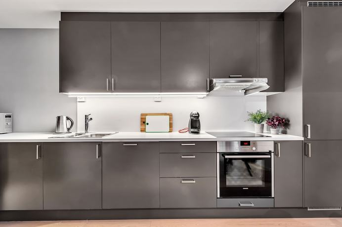 Imagen de la habitación del Hotel Barcode Apartments. Foto 16