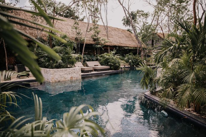 Imagen de los exteriores del Hotel Bardo, Tulum. Foto 11