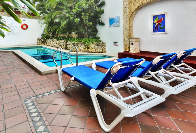 Imagen de la piscina del Hotel Barlovento, Cartagena de Indias. Foto 15