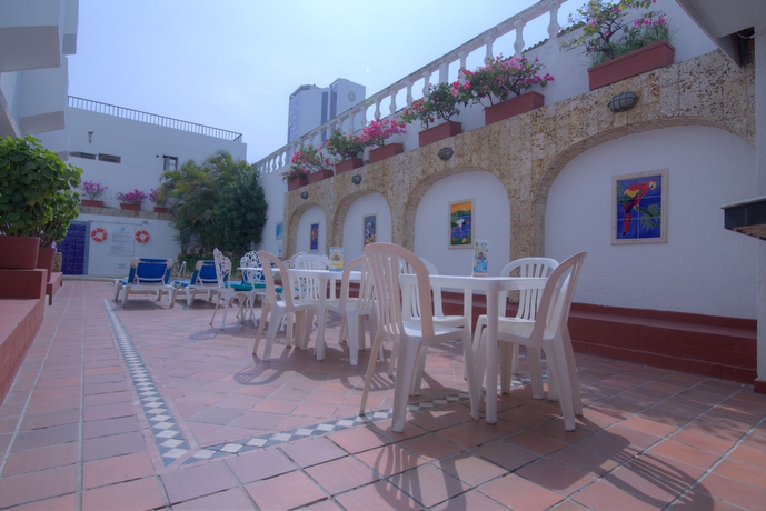 Imagen del bar/restaurante del Hotel Barlovento, Cartagena de Indias. Foto 6