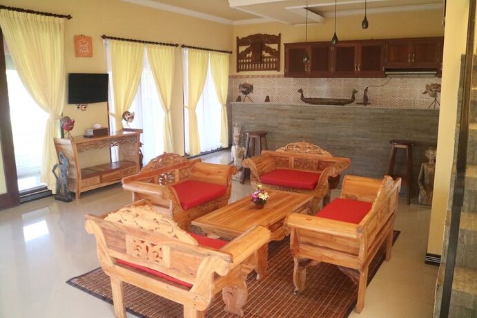 Imagen del bar/restaurante del Hotel Barong Bali Resort Ubud. Foto 19