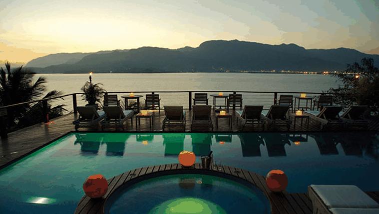 Imagen de la piscina del Hotel Barra Do Piuva Porto. Foto 10