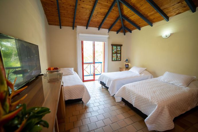 Imagen de la habitación del Hotel Barranqueros. Foto 6