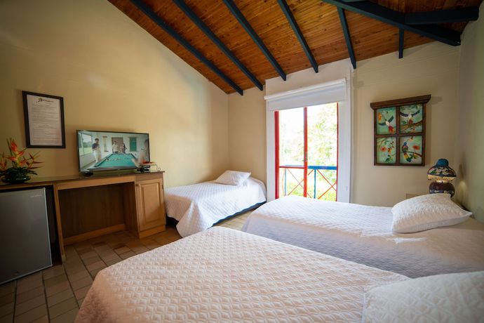 Imagen de la habitación del Hotel Barranqueros. Foto 7