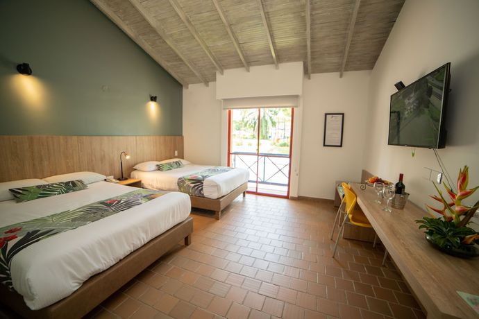 Imagen de la habitación del Hotel Barranqueros. Foto 9
