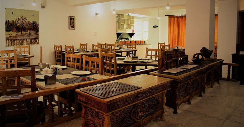 Imagen del bar/restaurante del Hotel Baru La. Foto 3