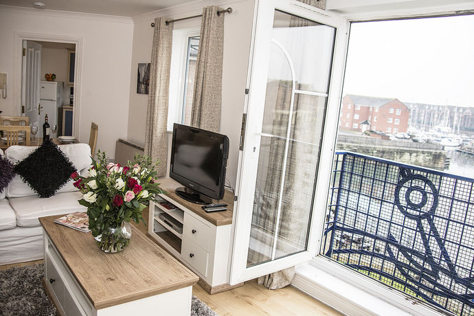 Imagen de la habitación del Hotel Base Serviced Apartments - The Docks. Foto 4