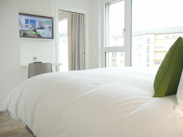 Imagen de la habitación del Hotel Base Vevey. Foto 18