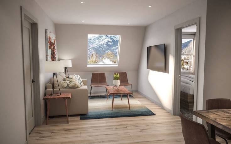 Imagen de la habitación del Hotel Basecamp Suites Banff. Foto 4