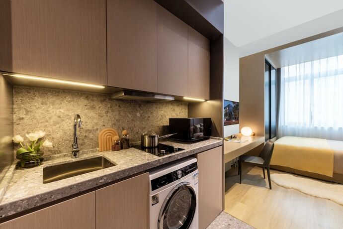 Imagen general del Hotel Base-sanlitun Serviced Apartment. Foto 8