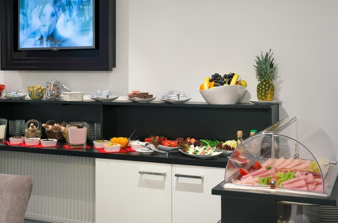 Imagen del bar/restaurante del Hotel Bastion Hotel Budapest. Foto 2