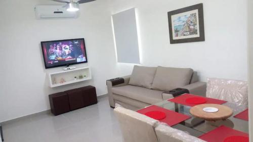 Imagen general del Hotel Bate & Volta - Apartamentos com 2 quartos pr&oacute;ximo ao SESC Bertioga. Foto 13