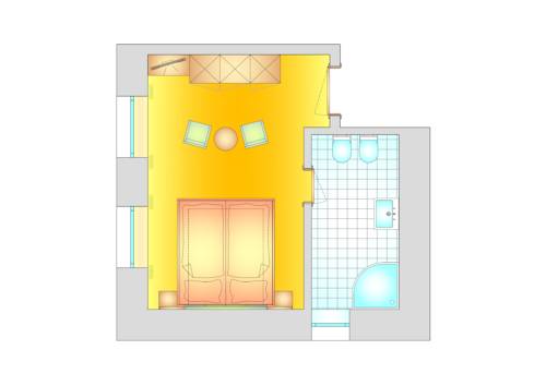 Imagen de la habitación del Hotel Bavaria, Merano. Foto 6