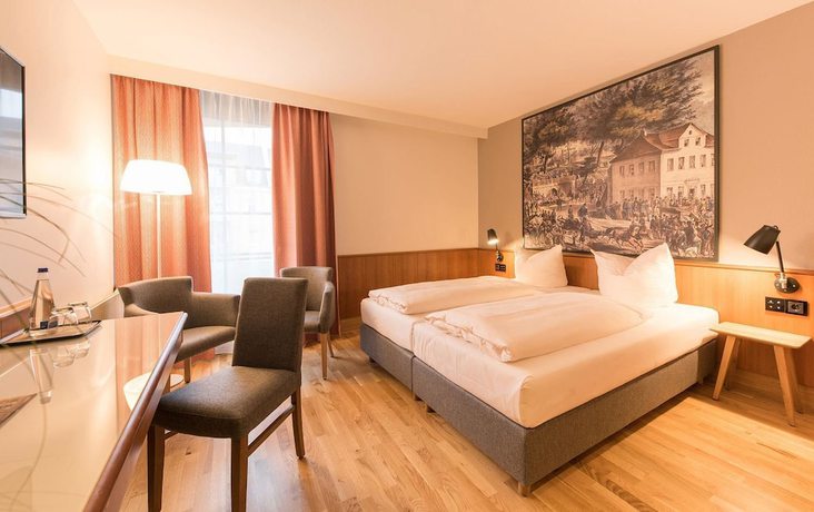 Imagen de los interiores del Hotel Bayerischer Hof, Erlangen. Foto 16