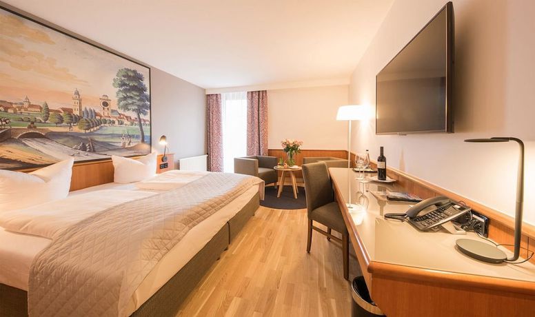 Imagen de los interiores del Hotel Bayerischer Hof, Erlangen. Foto 20