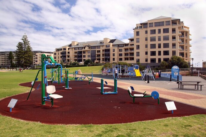 Imagen de los exteriores del Hotel Bayview Apartments. Foto 9