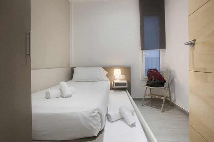 Imagen de la habitación del Hotel Bbarcelona Gaudi Flats. Foto 3