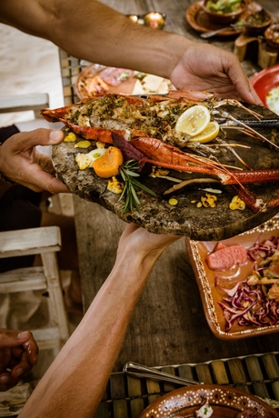 Imagen del bar/restaurante del Hotel Be Tulum Beach and Spa Resort. Foto 8