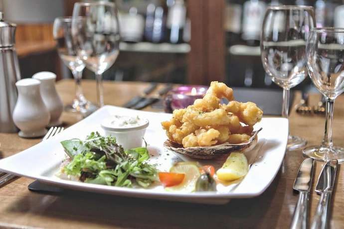 Imagen del bar/restaurante del Hotel Beach. Foto 5