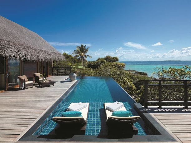 Imagen de la piscina del Hotel Beach Villas By Shangri-la's Le Touessrok, Mauritius. Foto 24