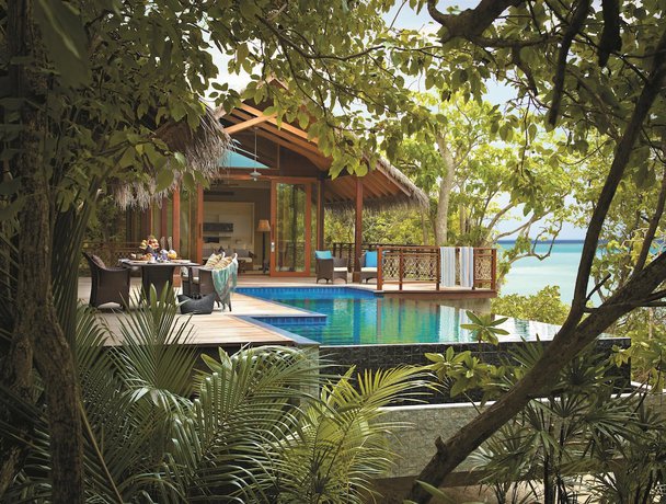 Imagen de la piscina del Hotel Beach Villas By Shangri-la's Le Touessrok, Mauritius. Foto 27