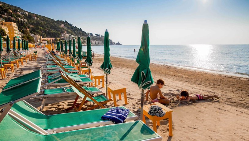 Imagen de los exteriores del Hotel Beau Sejour, Alassio. Foto 15