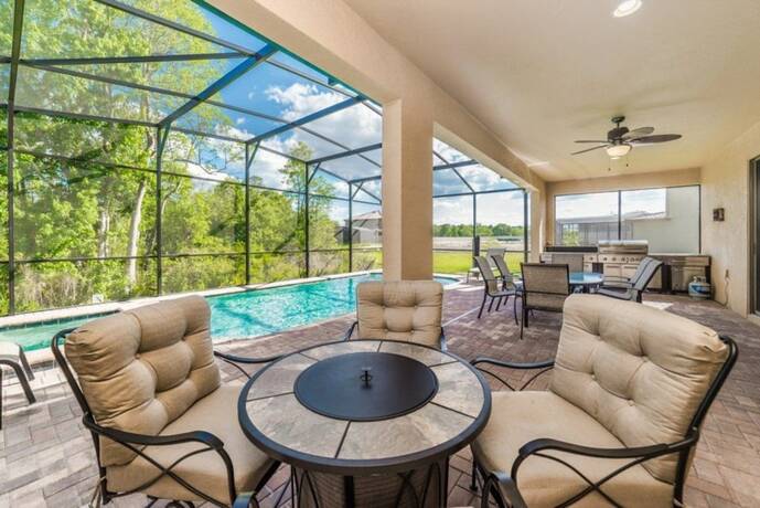 Imagen general del Hotel Beautiful Villa With Private Pool, Close to Disney, Orlando Villa 1835. Foto 4