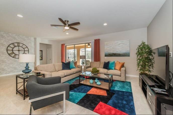 Imagen general del Hotel Beautiful Villa With Private Pool, Close to Disney, Orlando Villa 1835. Foto 7