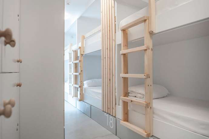 Imagen de la habitación del Hotel Bedspot Hostel, Ormos Athinios. Foto 3