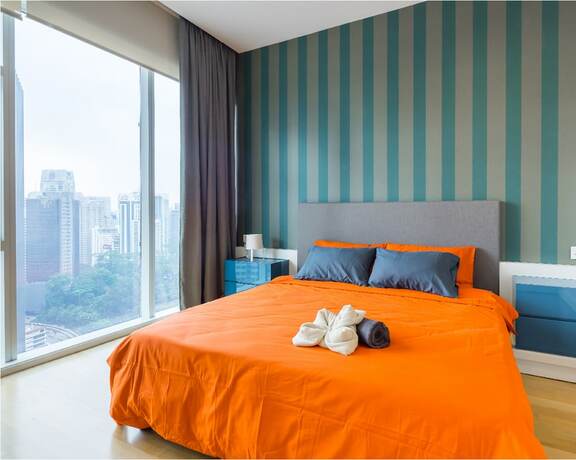 Imagen de la habitación del Hotel Bedstay Platinum Suites. Foto 15