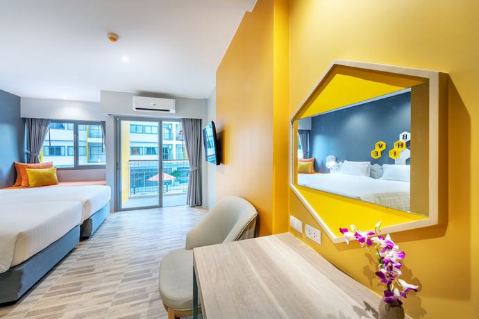 Imagen de la habitación del Hotel Beehive Boutique Phuket. Foto 8
