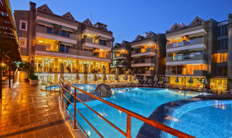 Imagen de la piscina del Hotel Begonville, Marmaris. Foto 11