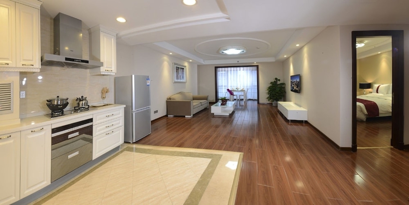 Imagen de la habitación del Hotel Beijing Baifuyi Apartment Dongzhimen. Foto 7