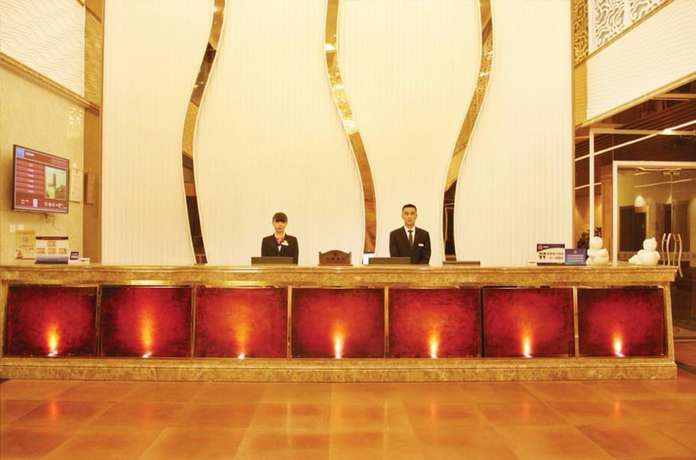 Imagen de los interiores del Hotel Beijing Konggang Lanwan Intl'. Foto 19