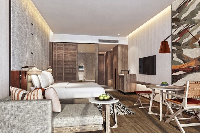 Imagen de la habitación del Hotel Beijing Marriott Yanqing. Foto 13