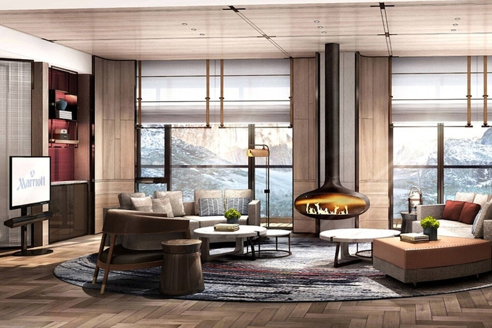 Imagen de la habitación del Hotel Beijing Marriott Yanqing. Foto 14