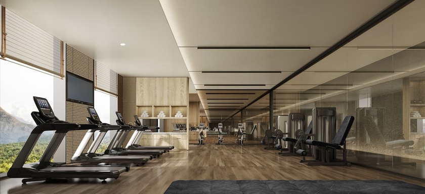 Imagen de los interiores del Hotel Beijing Marriott Yanqing. Foto 18