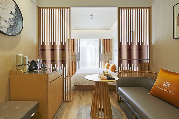 Imagen de la habitación del Hotel Beijing Palace Garden Beiqing. Foto 8